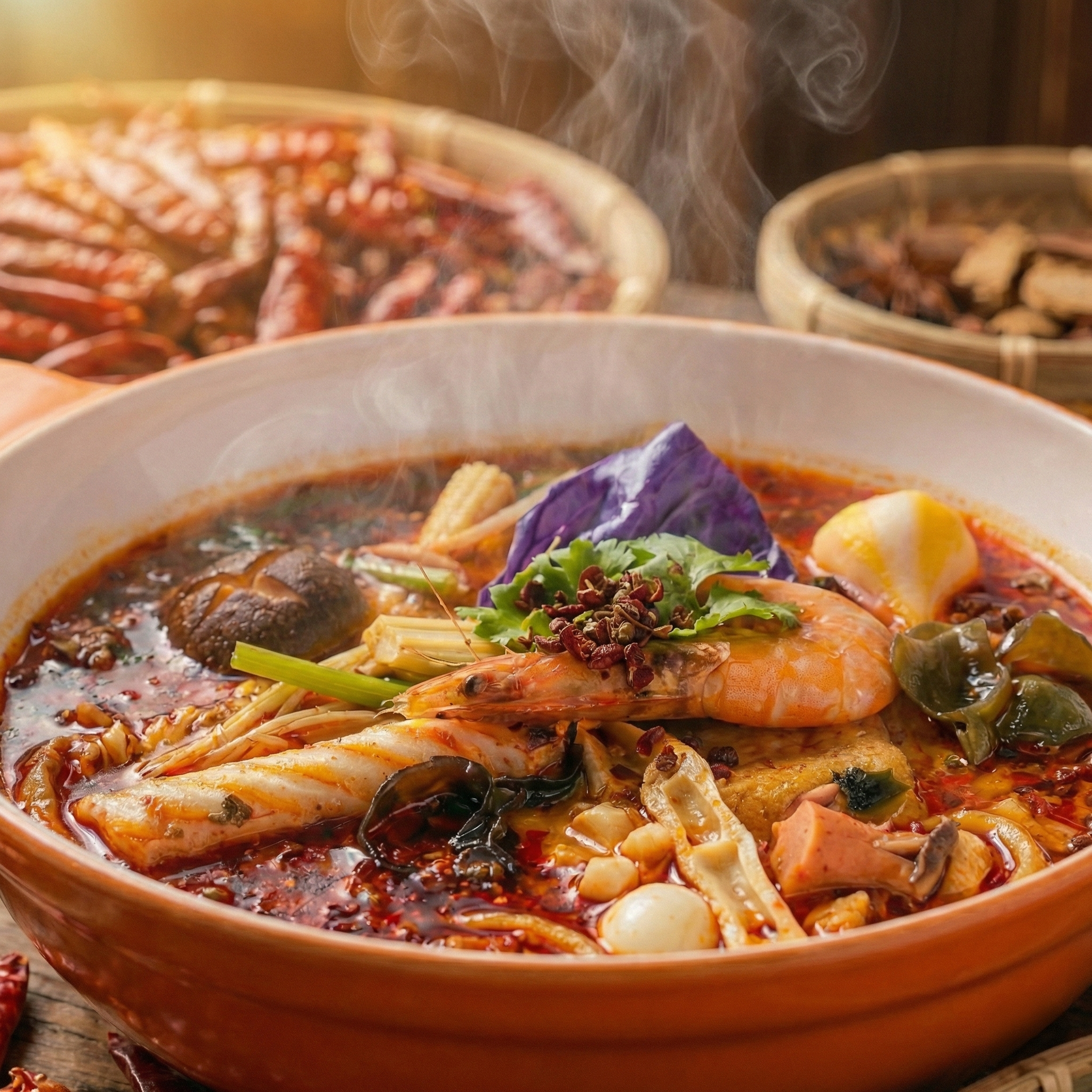 新鮮で種類豊富なトッピング具材